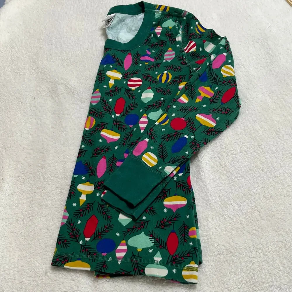 Hanna Andersson Sleep Shirt Sz Large Youth Christmas Pajama Organic‎ Cotton